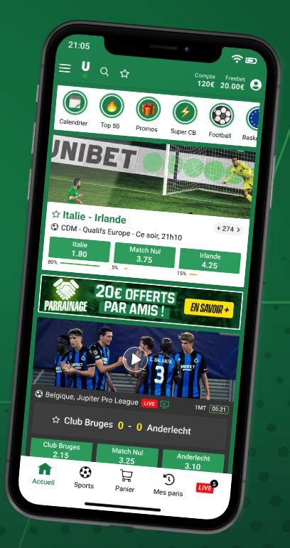 application casino unibet.
